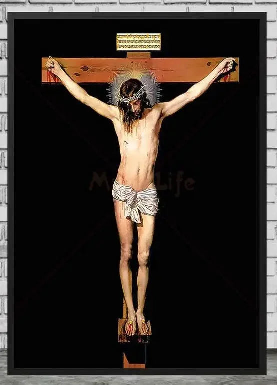 Pôster em Tela – Jesus Cristo da Divina Misericórdia