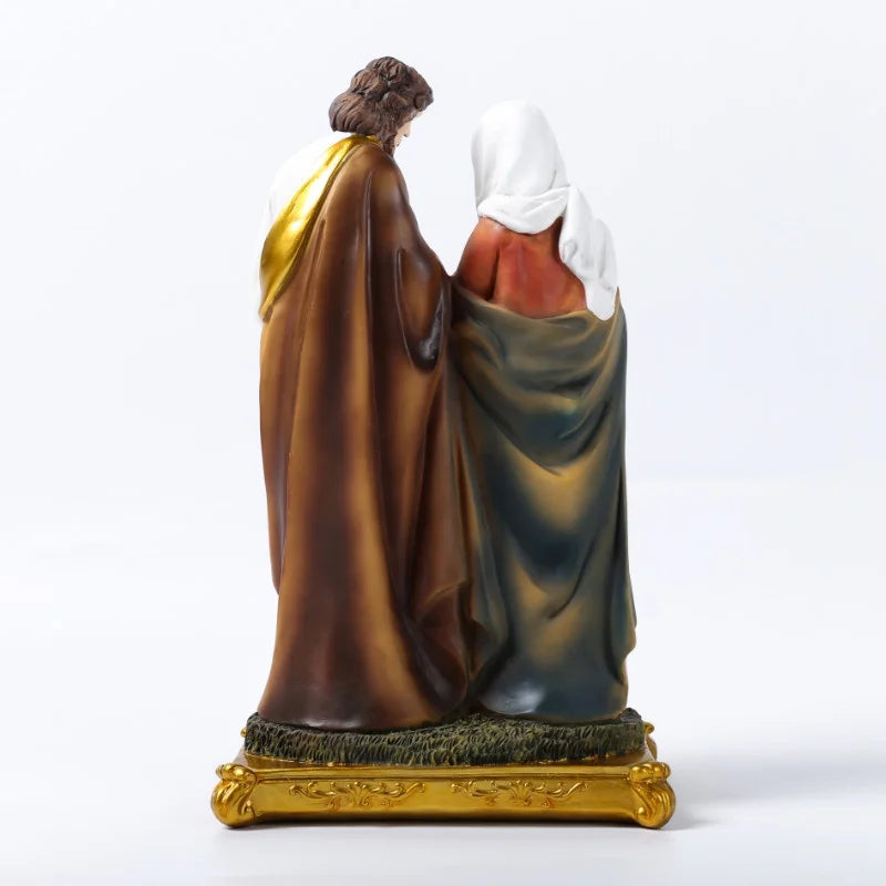 Estátua da Sagrada Família em Resina