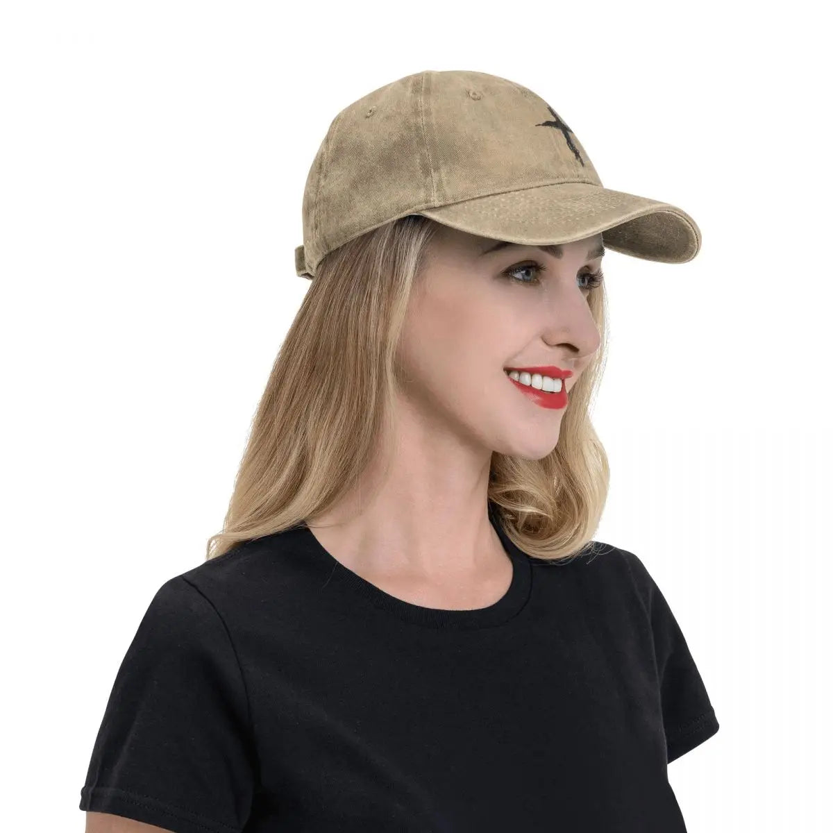 Boné Cristão Multicolor com Cruz – Unissex