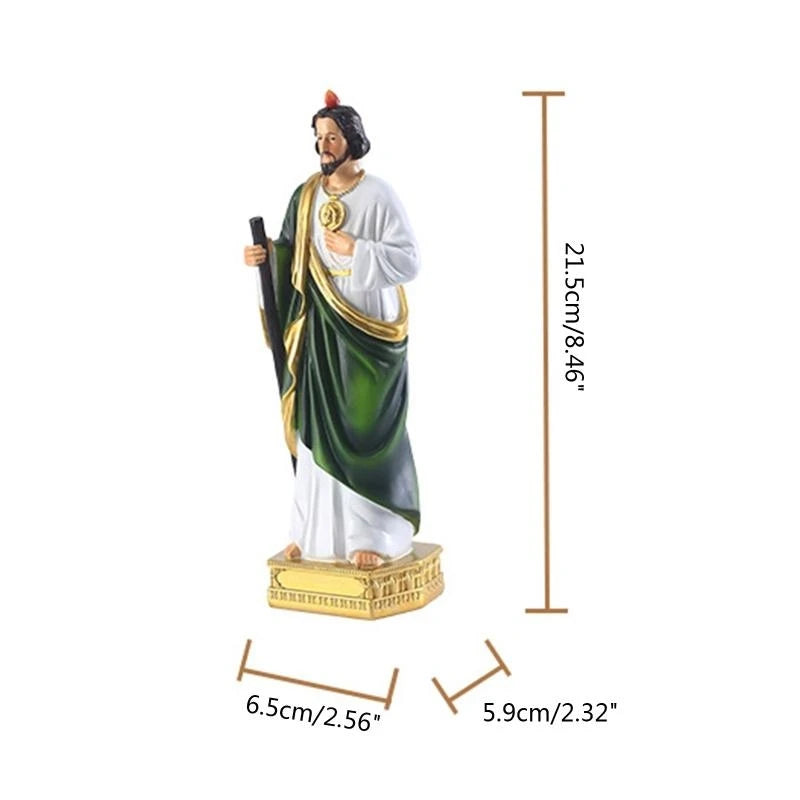 Estátua de São Judas em Resina