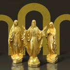 Estátua Nossa Senhora de Lourdes em Resina – Estilo Religioso Católico