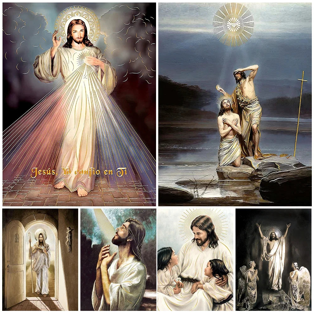 Pôster em Tela – Jesus Cristo da Divina Misericórdia