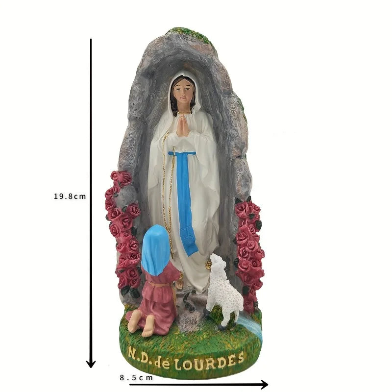 Estátua Nossa Senhora de Lourdes em Resina – 20 cm