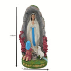 Estátua Nossa Senhora de Lourdes em Resina – 20 cm