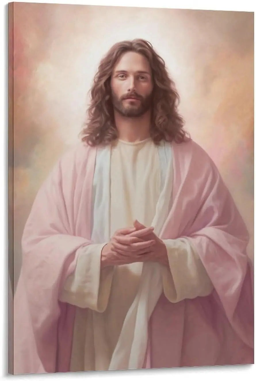 Pôster em Tela – Sagrado Coração de Jesus