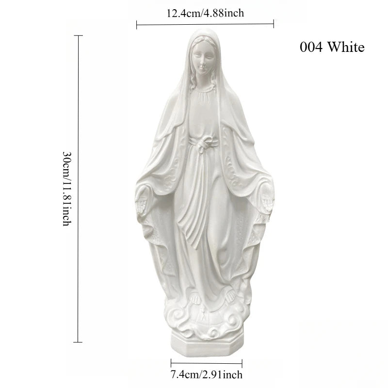 Estátua Nossa Senhora de Lourdes em Resina – Estilo Religioso Católico