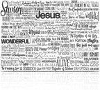 Pôster Cristão em Tela – Jesus e o Cordeiro