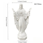 Estátua Nossa Senhora de Lourdes em Resina – Estilo Religioso Católico