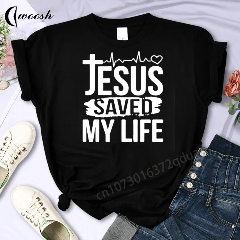 Camisola Cristã Faith Oversized
