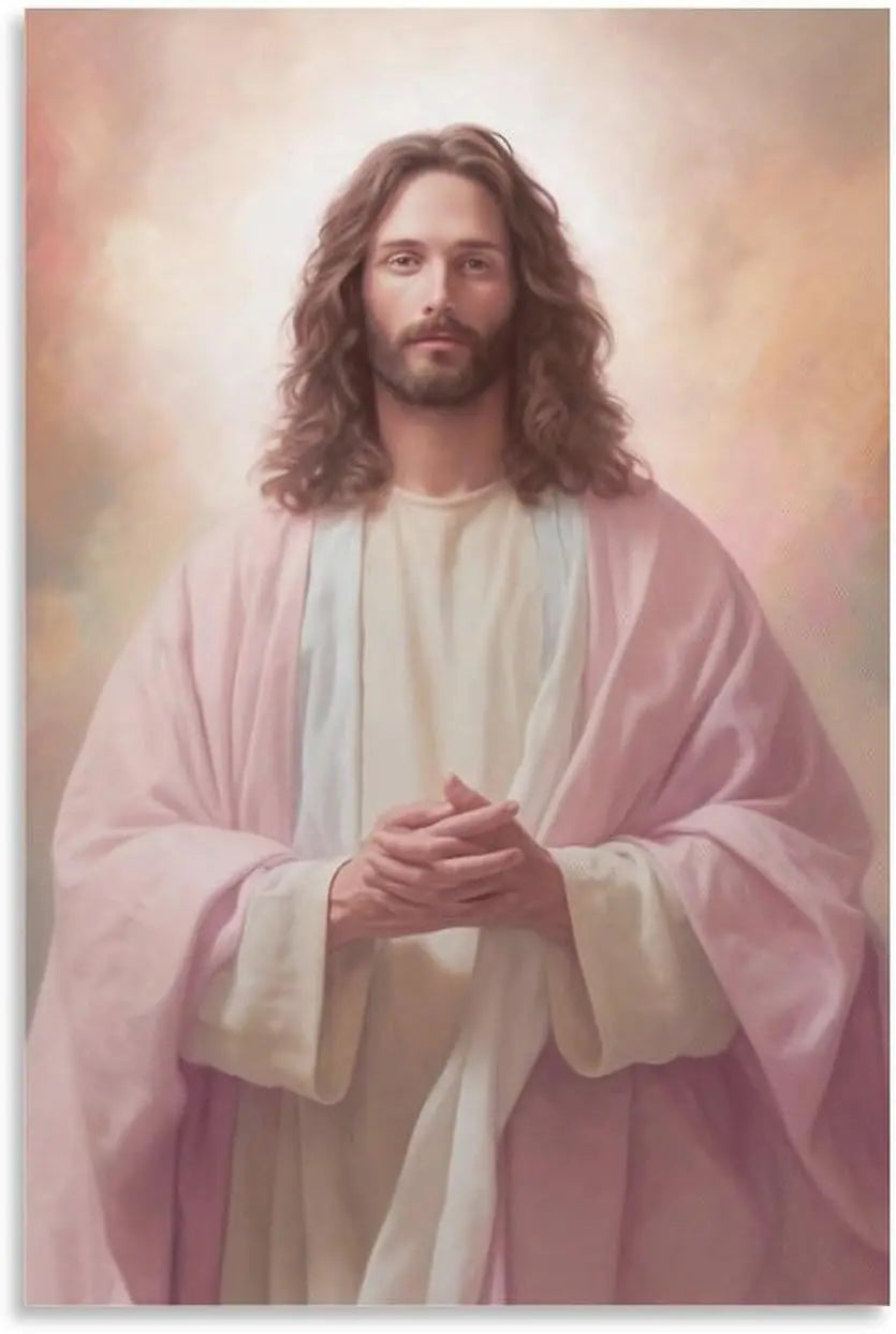 Pôster em Tela – Sagrado Coração de Jesus