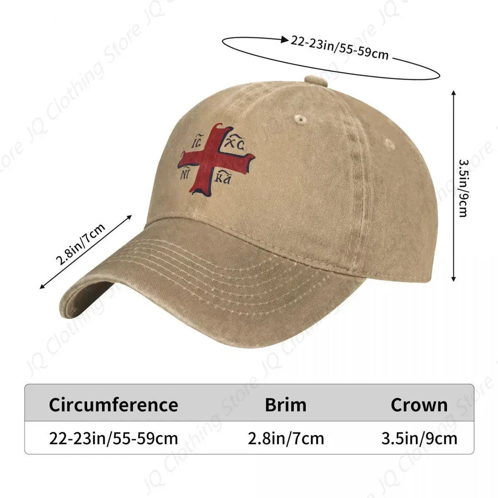 Boné Vintage IC XC NIKA – Jesus Cristo é Vencedor