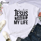 Camisola Cristã Faith Oversized