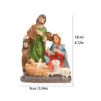 Estátua de Nascimento de Jesus em Resina – Presépio de Natal