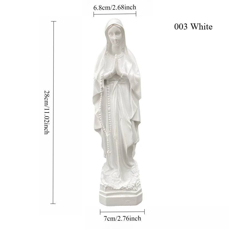 Estátua Nossa Senhora de Lourdes em Resina – Estilo Religioso Católico