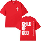 Camisola Unissex Cristã com Estampa Inspiradora “Child of God”