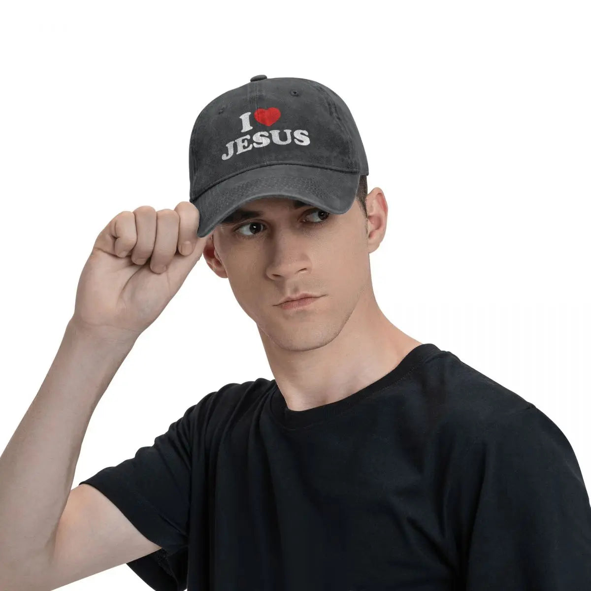 Boné Jesus Cruz – Estilo Casual Unissex