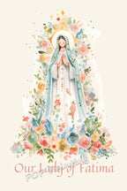 Poster Católico Tradicional Virgem Maria
