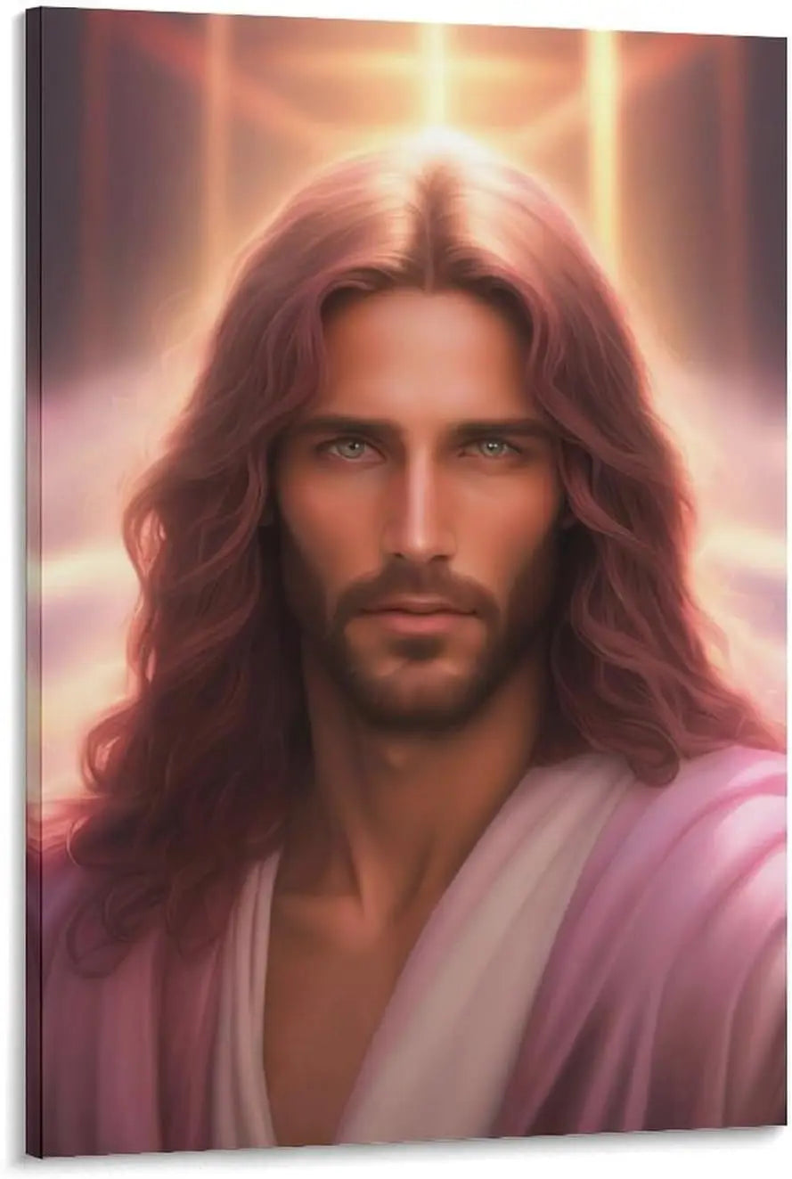 Pôster em Tela – Sagrado Coração de Jesus