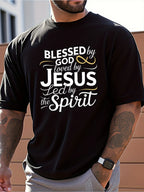 Camisola Masculina Religiosa Blessed by God