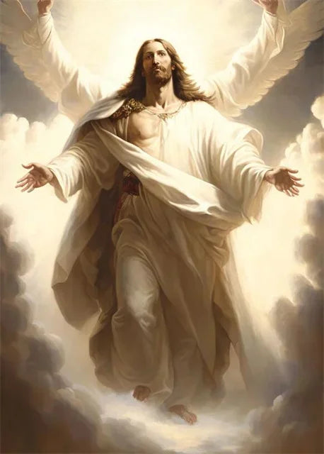 Pôster em Tela – Jesus Cristo em Aquarela