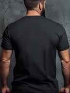 Camisola Masculina Plus Size com Estampa Inspiradora de Jesus