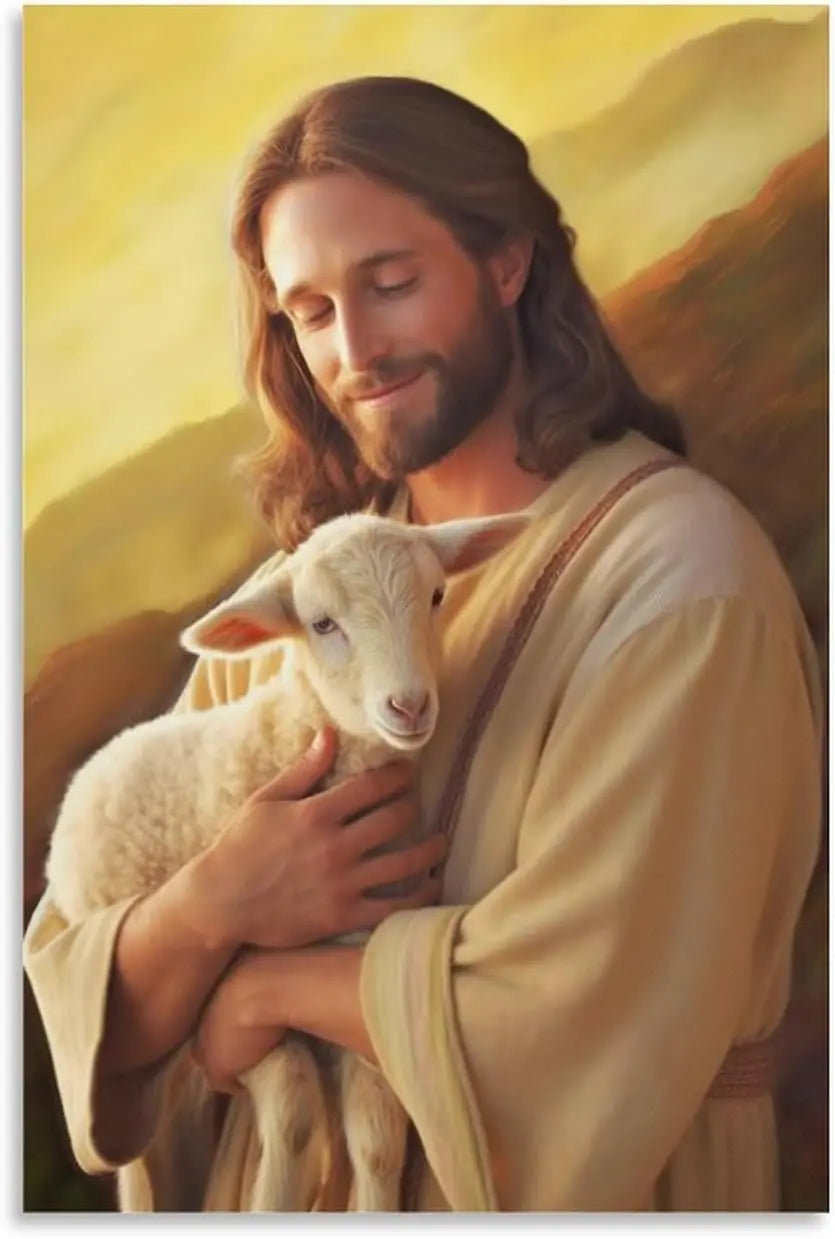 Pôster em Tela – Sagrado Coração de Jesus