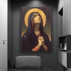 Poster Clássico da Virgem Maria – Decoração Cristã