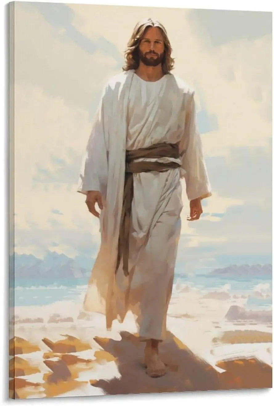 Pôster em Tela – Sagrado Coração de Jesus