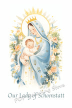 Poster Católico Tradicional Virgem Maria