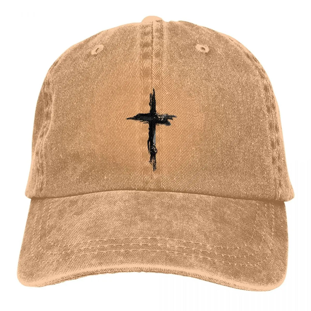 Boné Cristão Multicolor com Cruz – Unissex