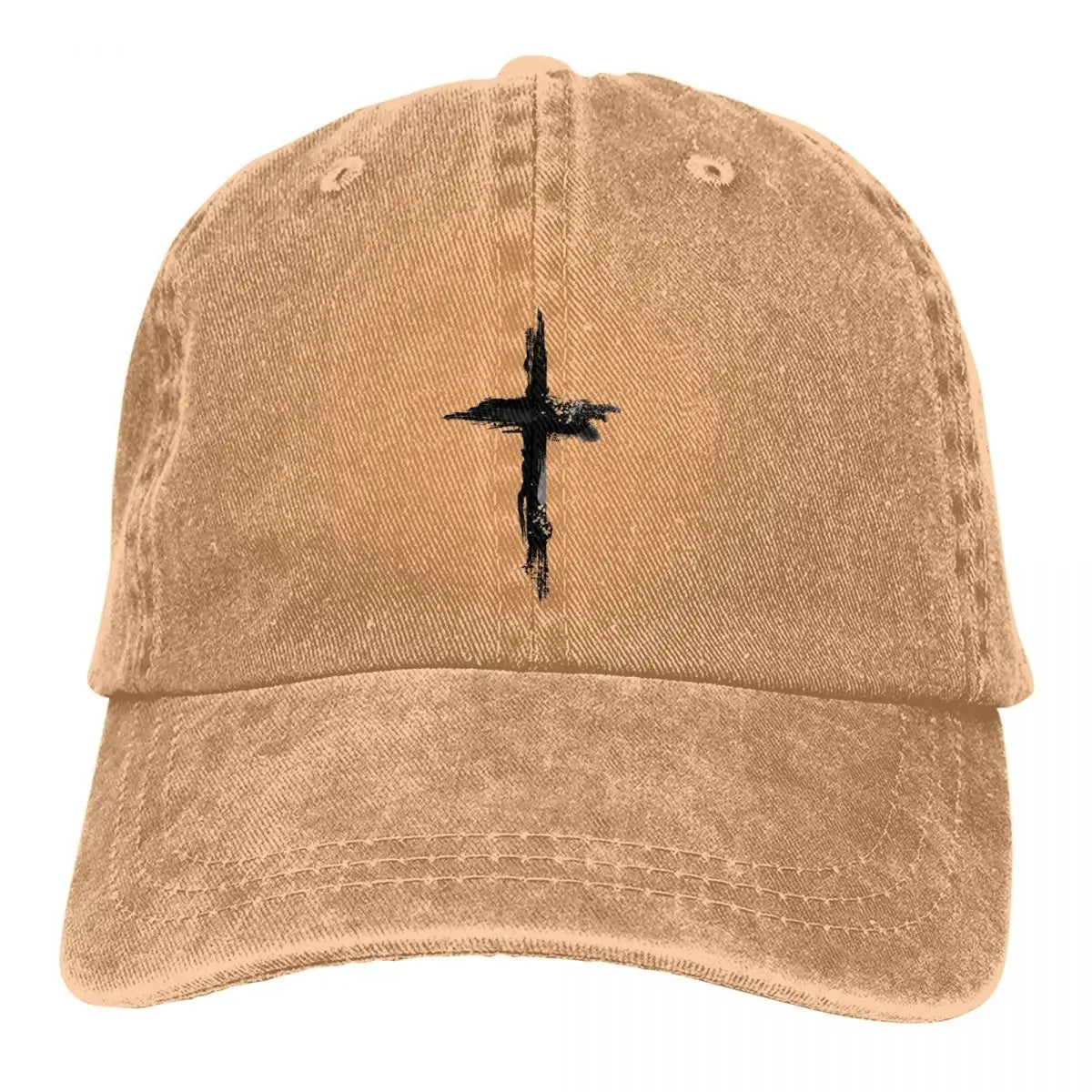Boné Cristão Multicolor com Cruz – Unissex