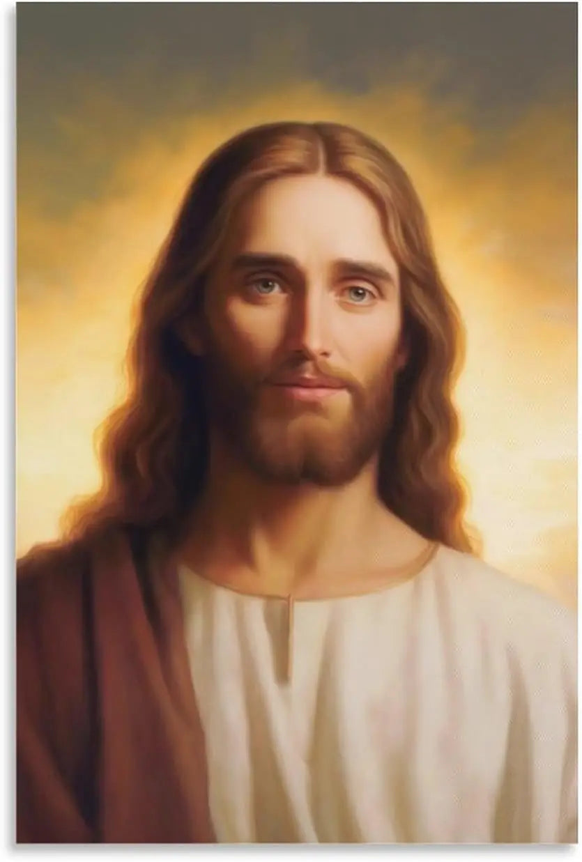 Pôster em Tela – Sagrado Coração de Jesus