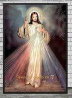 Pôster em Tela – Jesus Cristo da Divina Misericórdia