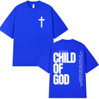 Camisola Unissex Cristã com Estampa Inspiradora “Child of God”