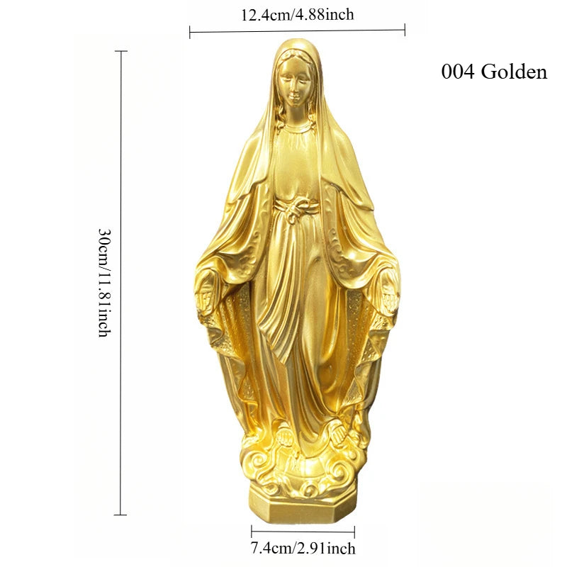 Estátua Nossa Senhora de Lourdes em Resina – Estilo Religioso Católico