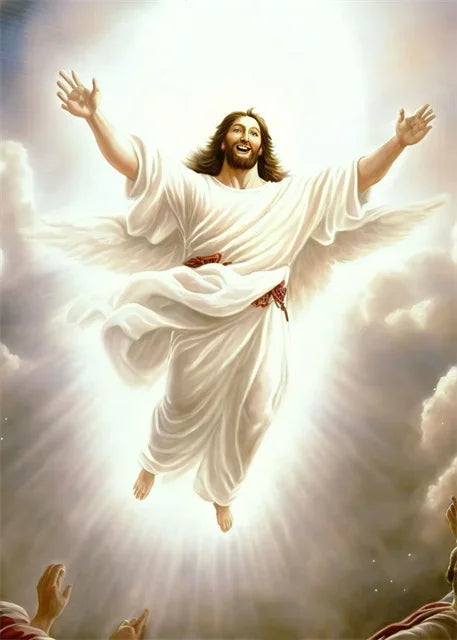 Pôster em Tela – Jesus Cristo em Aquarela