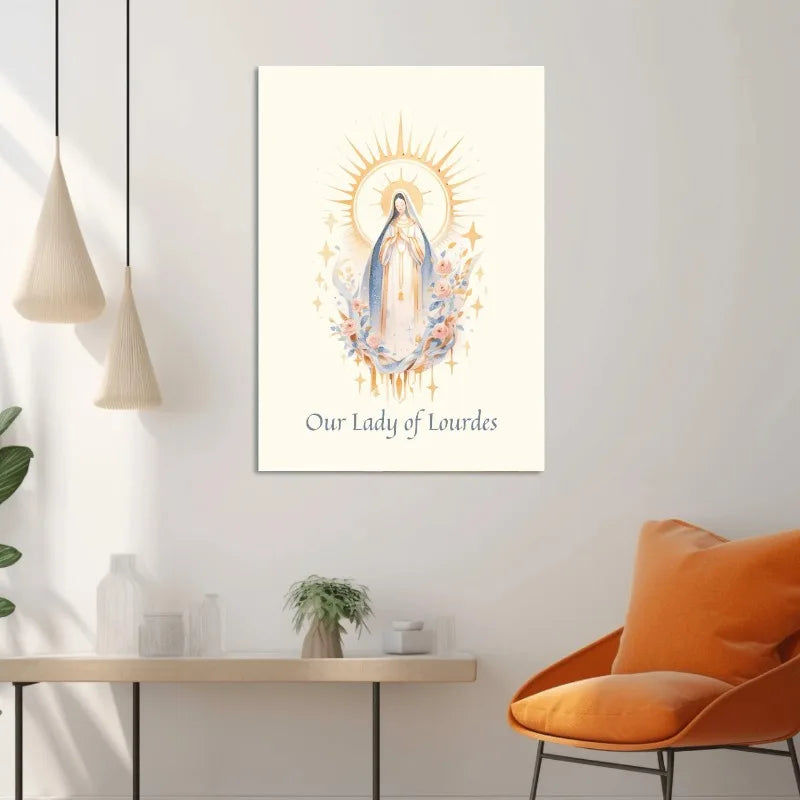 Poster Católico Tradicional Virgem Maria