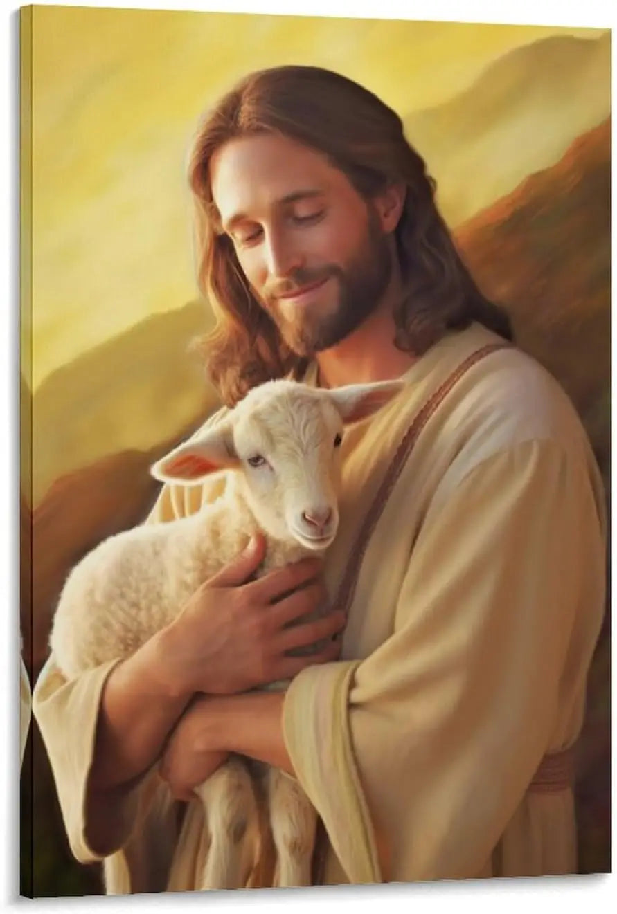 Pôster em Tela – Sagrado Coração de Jesus
