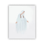 Quadro Decorativo Religioso – Virgem Maria e Jesus em Tela