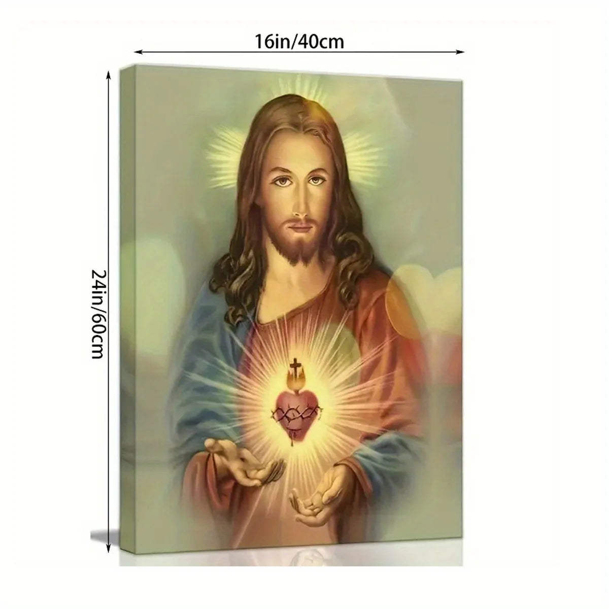 Pôster em Tela – Sagrado Coração de Jesus
