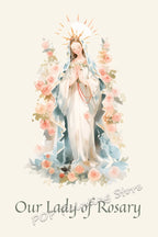 Poster Católico Tradicional Virgem Maria