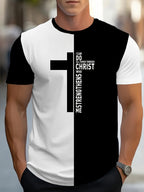 Camisola Masculina Cristã com Estampa da Bíblia