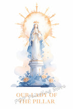 Poster Católico Tradicional Virgem Maria