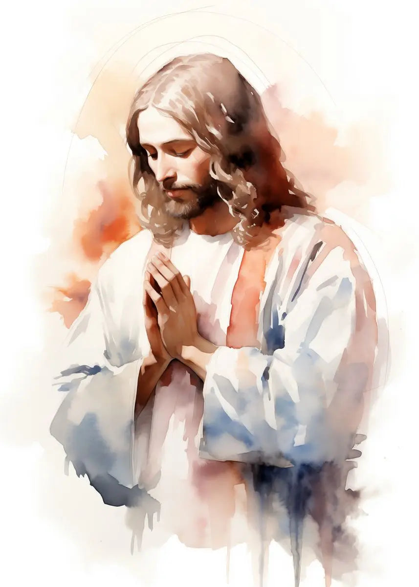Pôster em Tela – Virgem Maria e Menino Jesus