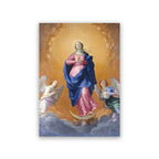 Pôster em Tela Virgem Maria – Arte Cristã Vintage